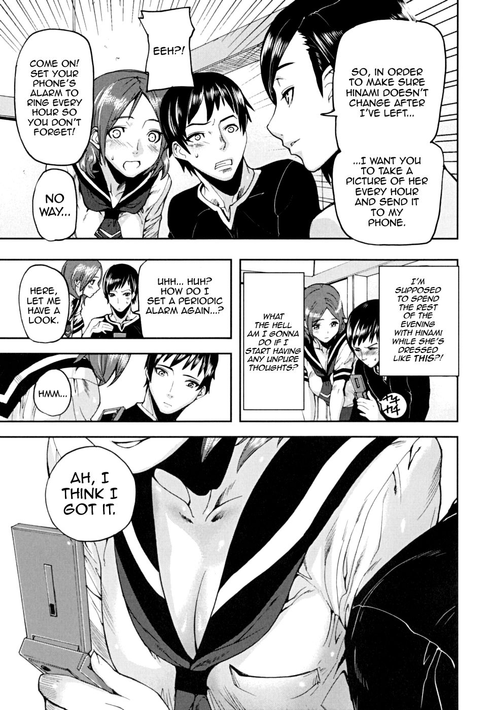 Hentai Manga Comic-Punishment Sailor Game-Read-7